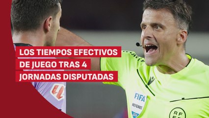 El sorprendente dato de tiempo efectivo que diferencia a Madrid y Barça