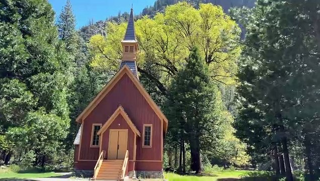 Spring Waterfalls, Yosemite National Park California - Attractions