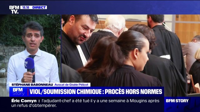 Procès des viols de Mazan; Ce dossier parle de l'état de notre société , pour Stéphane Babonneau (avocat de Gisèle Pélicot)
