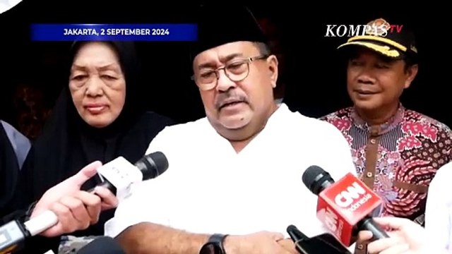 Kata Rano Karno Jika Menang Pilkada Jakarta: Mas Pramono di Balik Meja, Saya Kerja di Lapangan