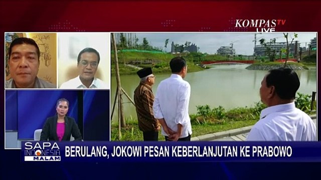 [FULL] Analisis Ahli hingga Respons TKN Prabowo-Gibran soal Pesan 'Keberlanjutan' Jokowi ke Prabowo
