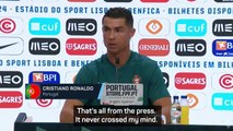 Retirement 'never crossed' Ronaldo's mind after Euro 2024 elimination