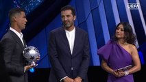 I receive THE BIGGEST AWARD of the Champions League