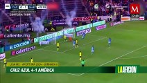 Cruz Azul vence al América y se afianza como el líder general del Apertura 2024