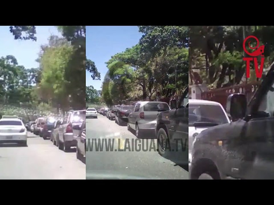 Video exclusivo: La verdad sobre la extraña y lenta cola de carros hacia el oeste de Caracas