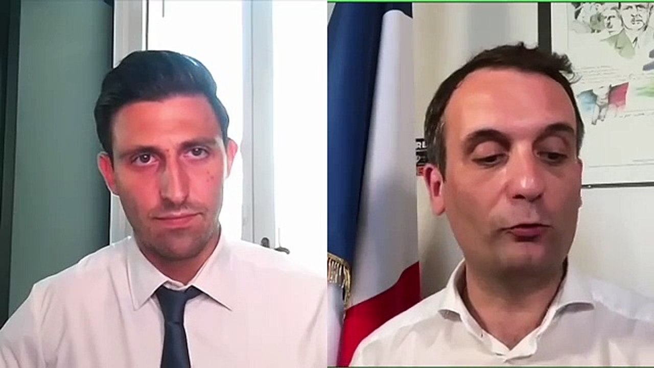 David Guyon et Florian Philippot.