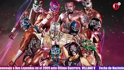 Homenaje al Villano V / Fuerza guerrera / Lucha Libre Masters