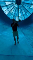 "The Echo Of This Water Slide Is Amazing Follow For More Videos Have Trendingreels"....!!