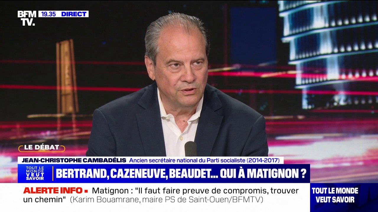 Jean-Christophe Cambadélis: "Emmanuel Macron utilise le dernier pouvoir qu'il lui reste, celui de nomination pour protéger son propre pouvoir"