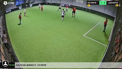 Faute de Jeremy P - FC PINTE