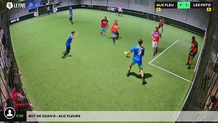 But de Ozan O - MJC FLEURS