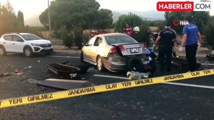 İzmir'de feci kaza: 2 ölü, 3 ağır yaralı