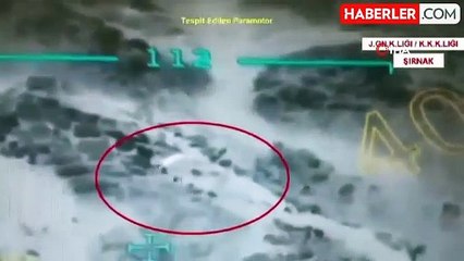 Şırnak'ta paramotor kullanarak saldırı hazırlığına girişen 4 teröristin kimlikleri tespit edildi