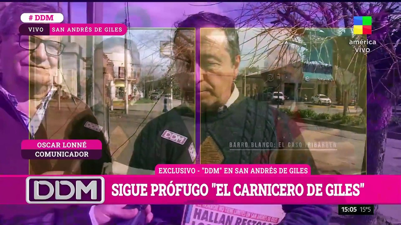  San Andrés de Giles ATERRORIZADO por la fuga del "CARNICERO DE GILES"