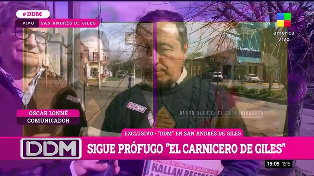 San Andrés de Giles ATERRORIZADO por la fuga del CARNICERO DE GILES