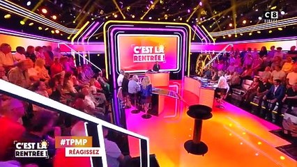 Coumba (Koh-Lanta) débarque dans "TPMP".Coumb, Nicolas et Clémence Castel - Soirée Koh-Lanta