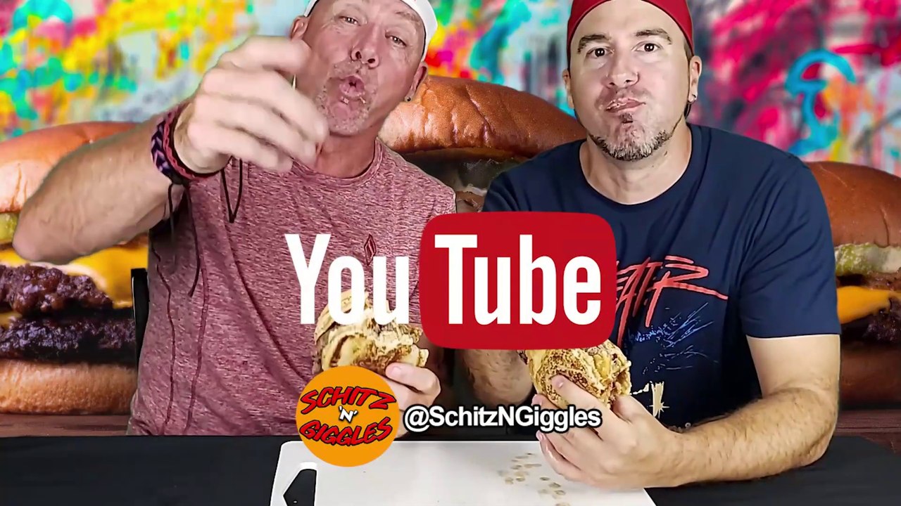 The Gooey Grilled Cheese Giant Burger - Fun With Food