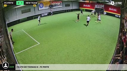 Faute de Thomas S - FC PINTE