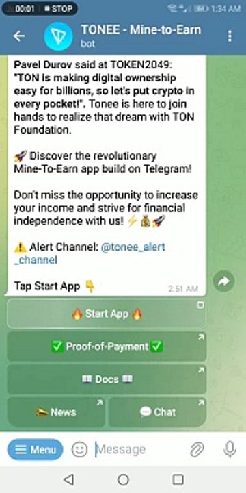 TONEE - Mine Earning Money - Online Earning Game