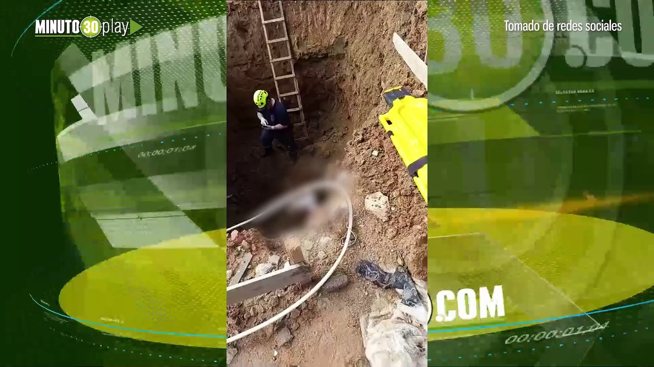 Trabajador murió aplastado en un derrumbe de obra en San Rafael, Antioquia