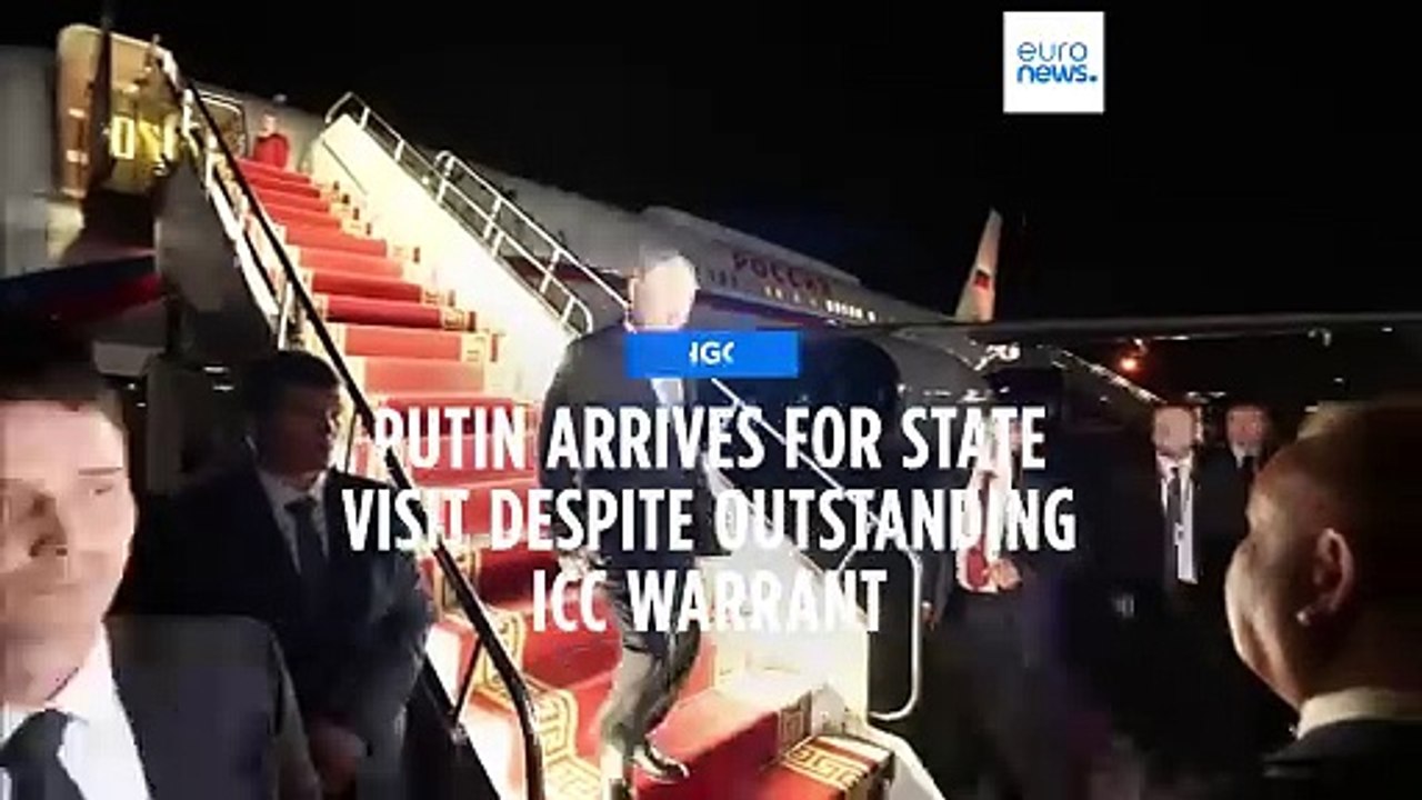 Putin arrives in ICC member state Mongolia with...
