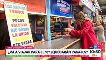 ¿A cuánto está los pasajes de buses durante las Fiestas Patrias?