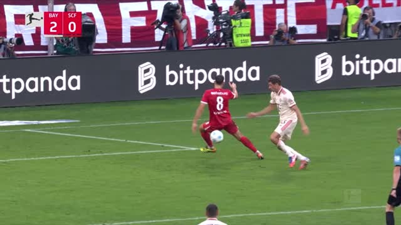 2e j. - Müller buteur pour sa 710e apparition sous le maillot du Bayern