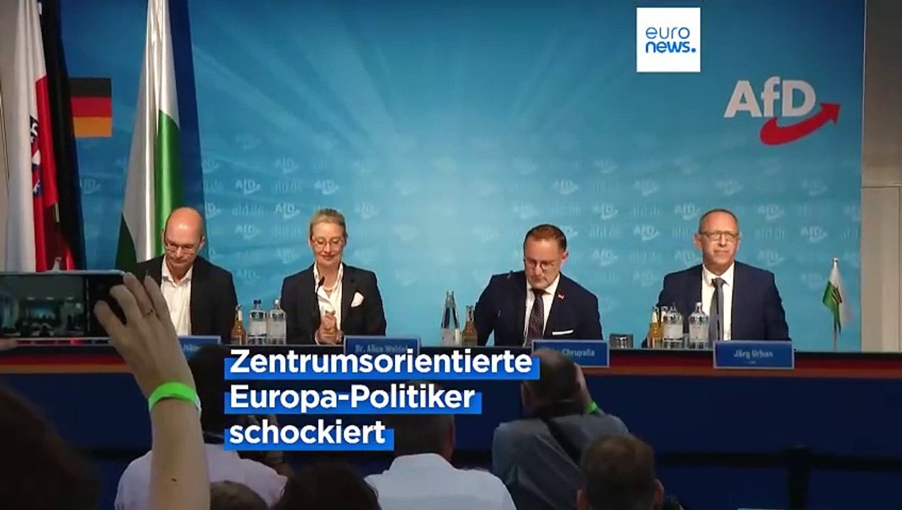 Europa schockiert über den  Sieg der Rechtspopulisten bei deutschen Landtagswahlen