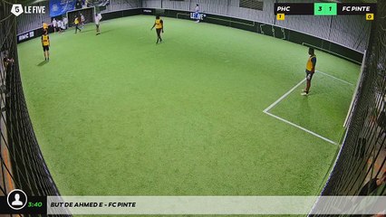 But de Ahmed E - FC PINTE