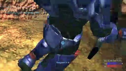 Halo 2 Classic Big Team - Big Team Snipers on Burial Mounds Multiplayer Gameplay