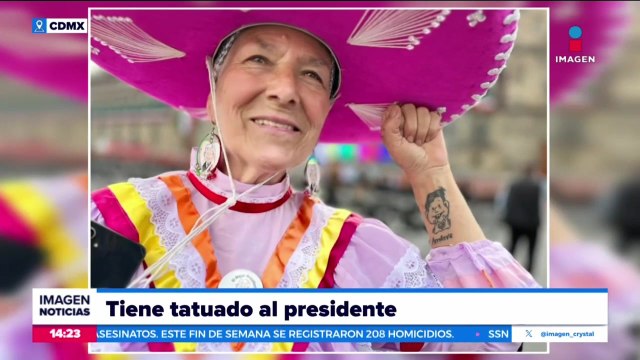 Así despidieron “Las Adelitas” al presidente López Obrador