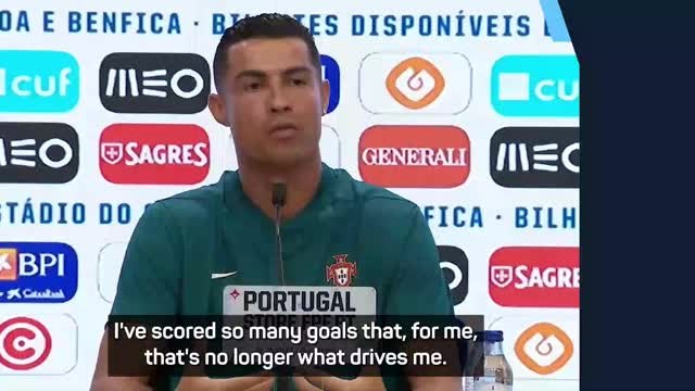 Scoring 1000 goals not Ronaldo's main motivation