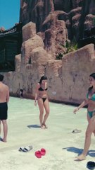 Waterpark enjoy life pretty girl