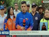Cerca de 250 personas fueron evacuadas por deslizamientos de tierra en el estado Aragua