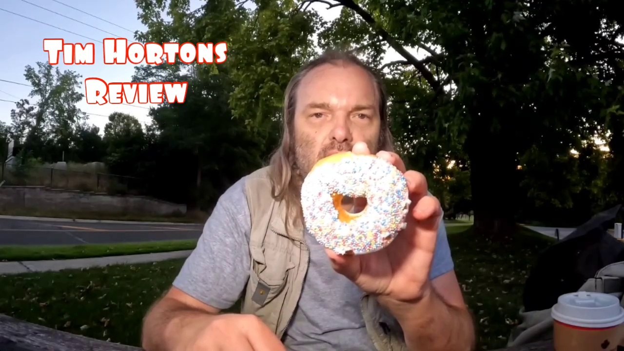 Tim Horton Vanilla dip Donut Review + Bonus
