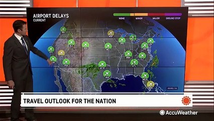 Your travel forecast for Sept. 3
