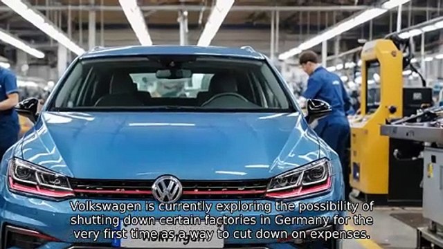 VW's Shock Move: First-Ever Plant Closures in Germany!