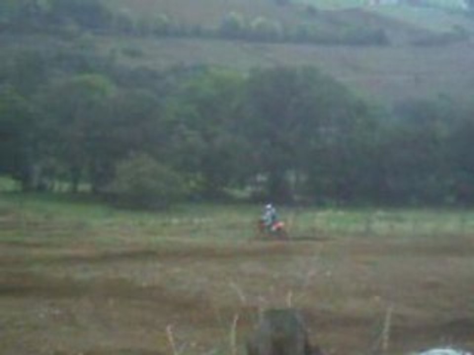 sur le terrain de cross