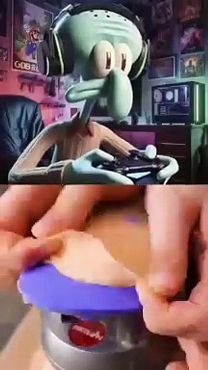MrBeast's Epic Showdown with Squidward!