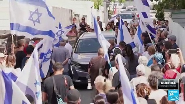 Comenzaron los funerales de los rehenes israelíes asesinados en Gaza antes de ser rescatados