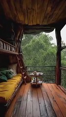 Wooden Room: A Cozy Haven for Relaxation and Serenity.