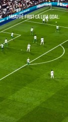 Kylian Mbappé First Goal For Real Madrid