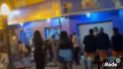 Vídeo mostra pancadaria no Centro de Ponta Grossa