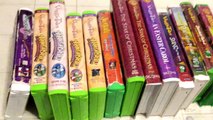 My Veggie Tales Clamshell VHS Collection as a Green Cassette