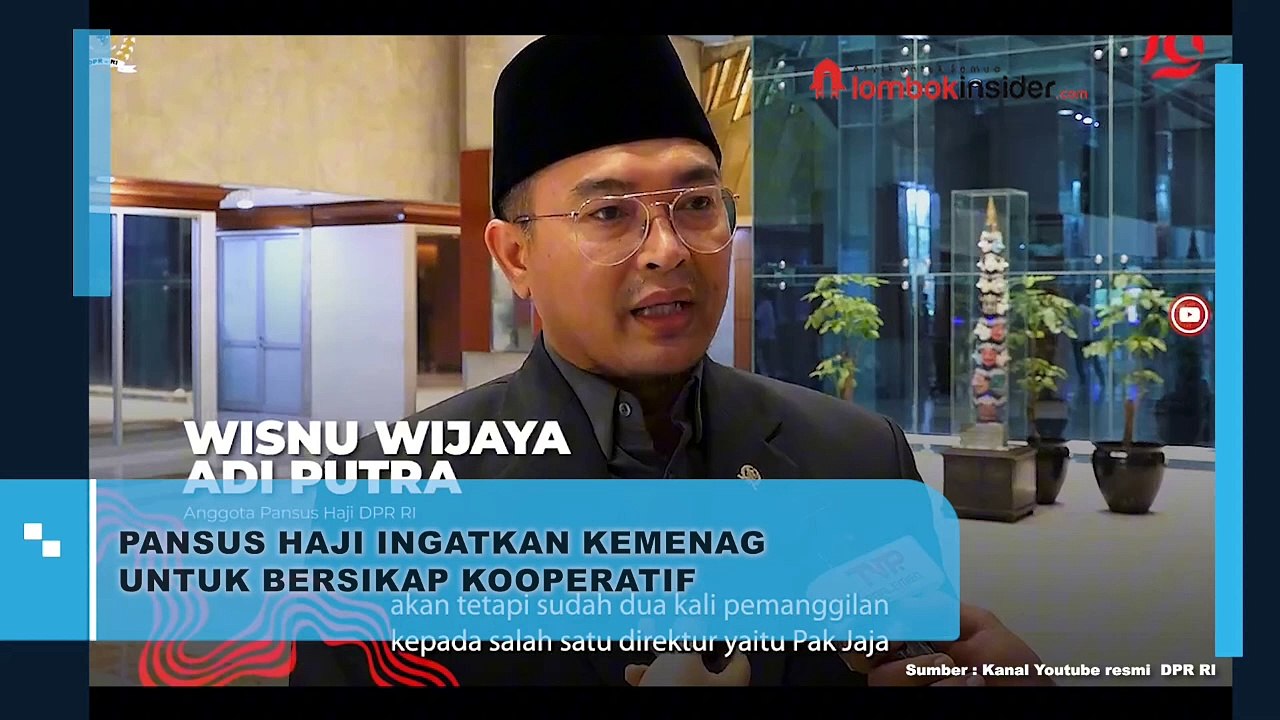 PANSUS HAJI INGATKAN KEMENAG UNTUK BERSIKAP KOOPERATIF