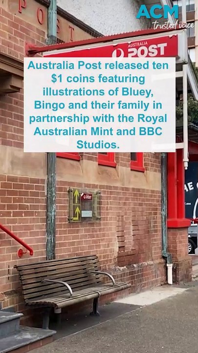 Rare Bluey $1 coin causes Australia Post shop crash as collectors start a 'Dollarbuck rush'