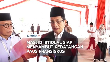 Скачать видео: Imam Besar Pastikan Siap Sambut Kedatangan Paus Fransiskus di Masjid Istiqlal