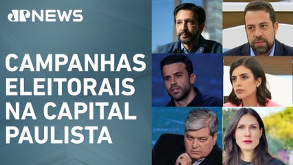 Confira agenda dos candidatos à Prefeitura de São Paulo nesta segunda (02)
