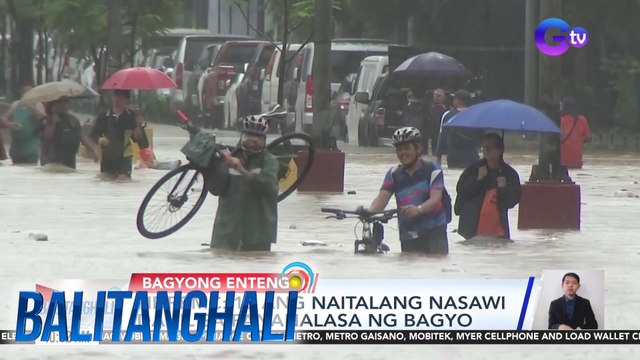 NDRRMC - 10 ang naitalang nasawi dahil sa pananalasa ng bagyo | Balitanghali