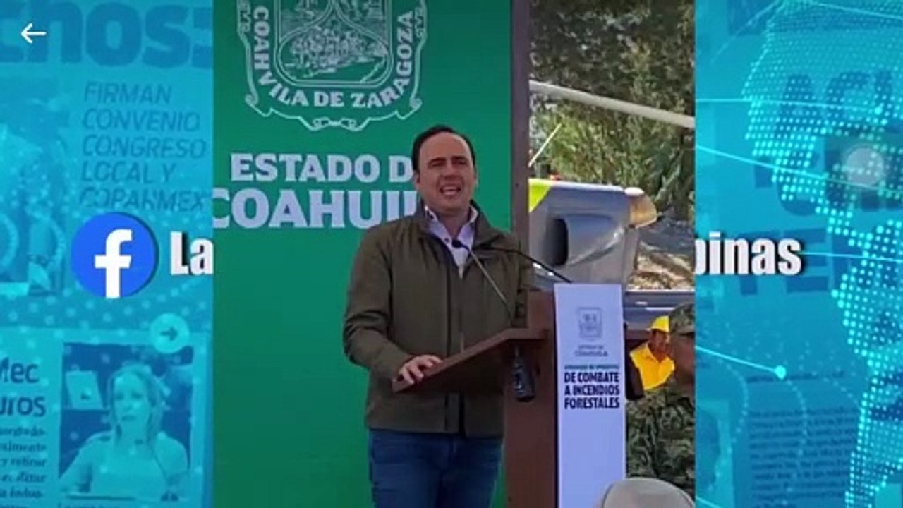 El gobernador Manolo Jiménez expone el tema de AHMSA con el equipo de la presidenta electa  claudia sheinbaum